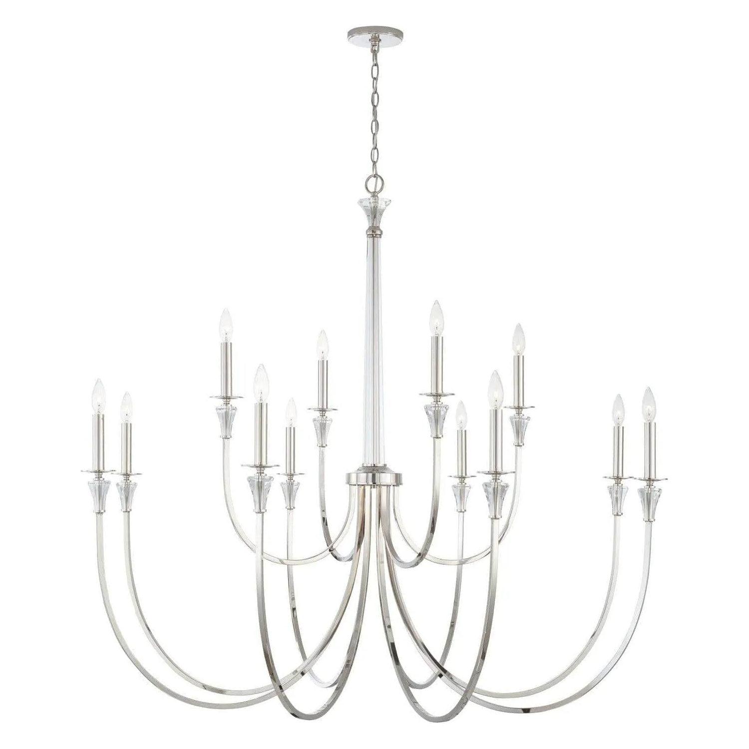 Capital Lighting Fixture Company - Laurent Chandelier - 441801PN - Canada Light Shop