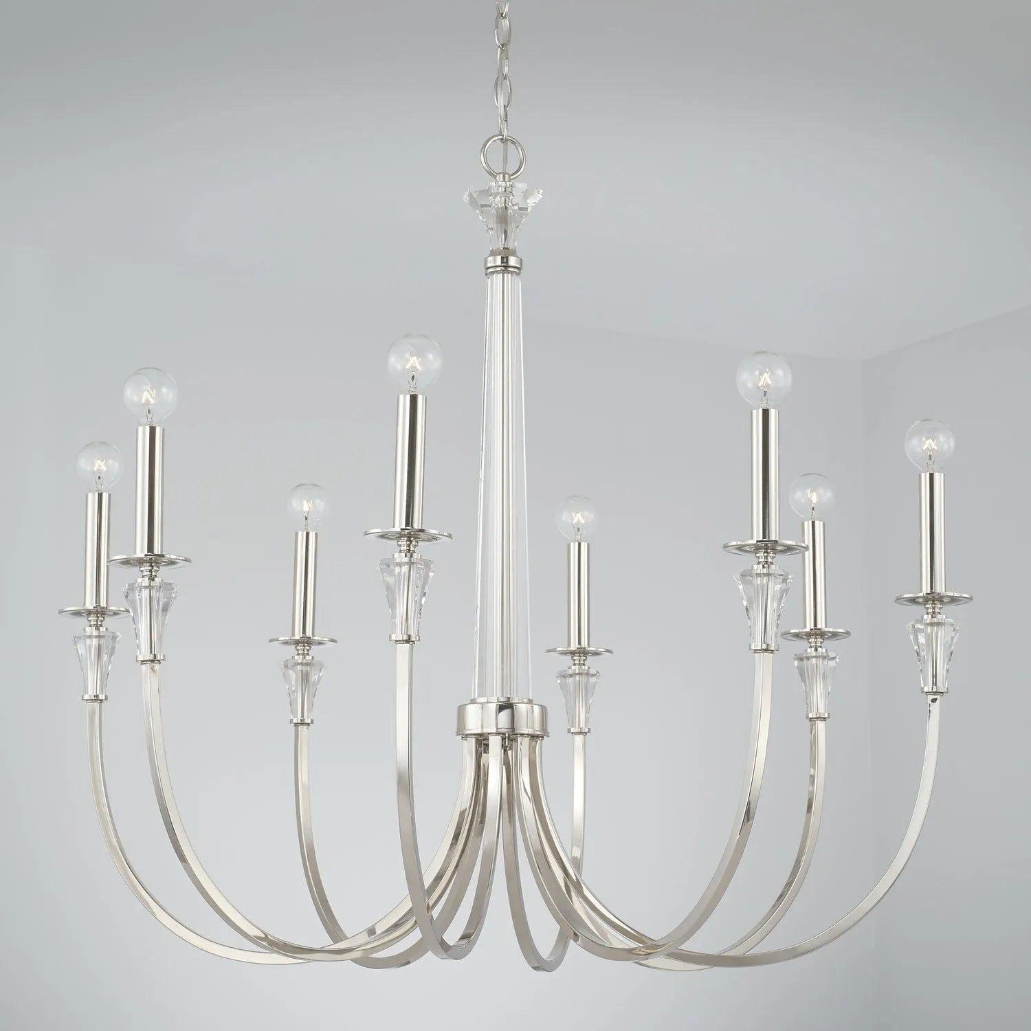 Capital Lighting Fixture Company - Laurent Chandelier - 441801PN - Canada Light Shop