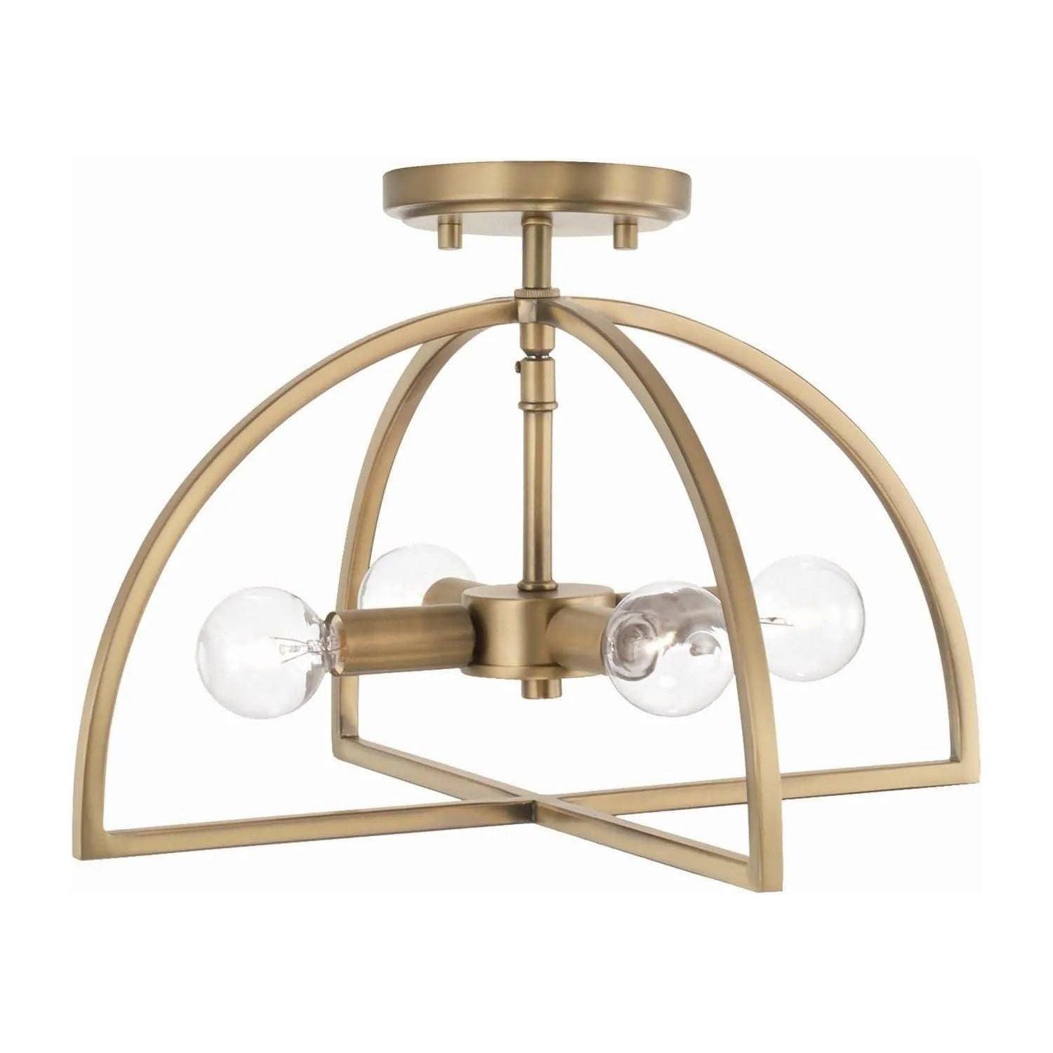 Capital Lighting Fixture Company - Lawson Semi-Flush Mount - 248841AD - Canada Light Shop