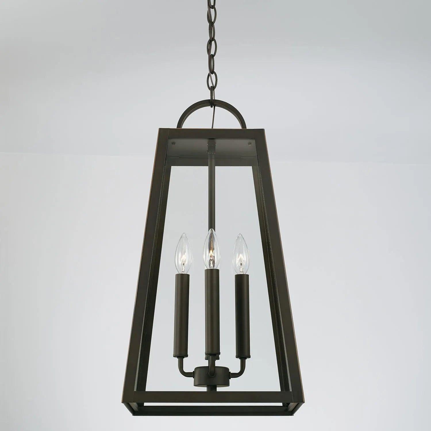 Capital Lighting Fixture Company - Leighton Outdoor Hanging Lantern - 943744BK - Canada Light Shop
