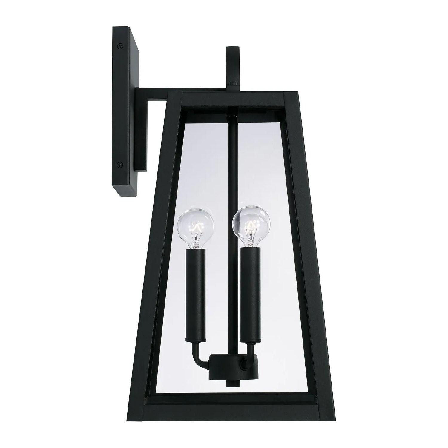 Capital Lighting Fixture Company - Leighton Outdoor Wall Lantern - 943711BK - Canada Light Shop