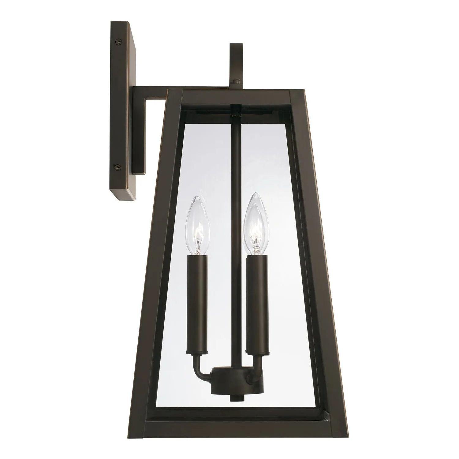 Capital Lighting Fixture Company - Leighton Outdoor Wall Lantern - 943711BK - Canada Light Shop
