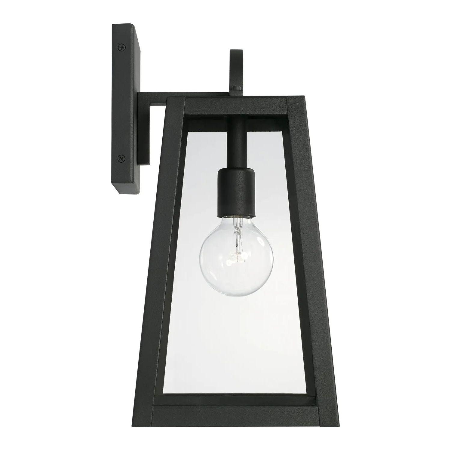 Capital Lighting Fixture Company - Leighton Outdoor Wall Lantern - 943711BK - Canada Light Shop