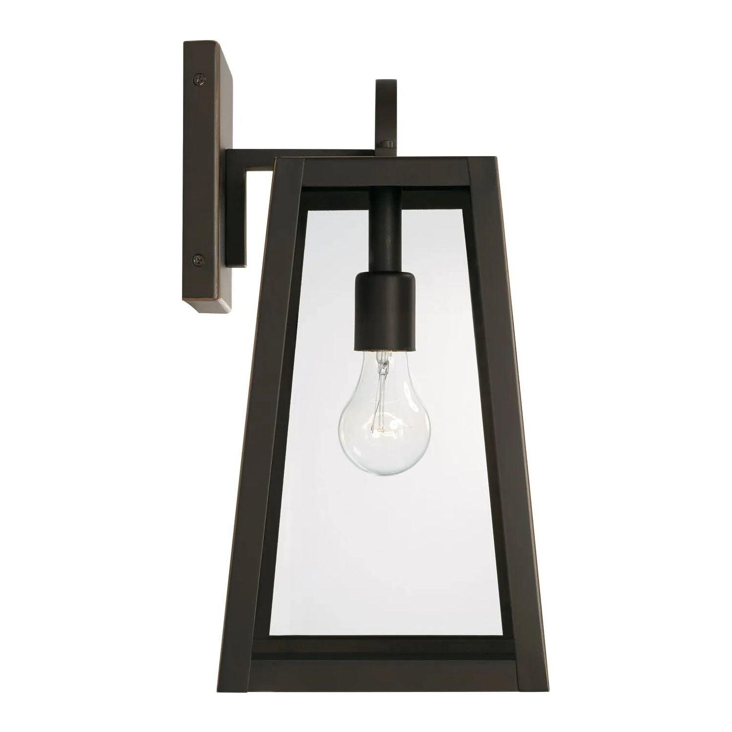 Capital Lighting Fixture Company - Leighton Outdoor Wall Lantern - 943711BK - Canada Light Shop