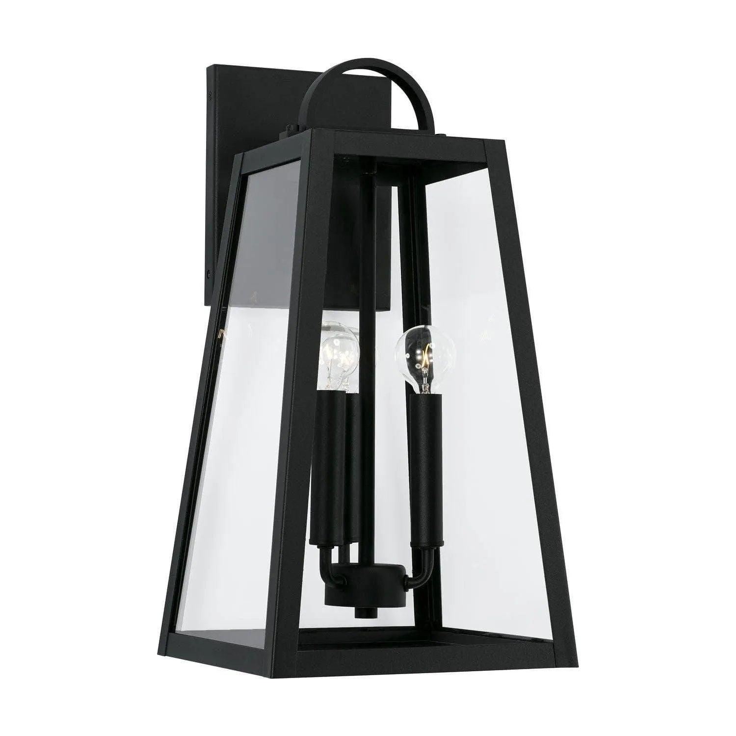Capital Lighting Fixture Company - Leighton Outdoor Wall Lantern - 943732BK - Canada Light Shop