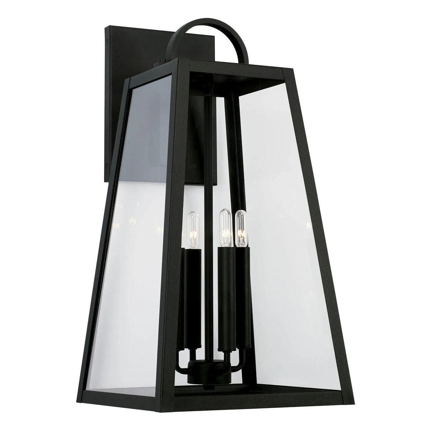 Capital Lighting Fixture Company - Leighton Outdoor Wall Lantern - 943743BK - Canada Light Shop