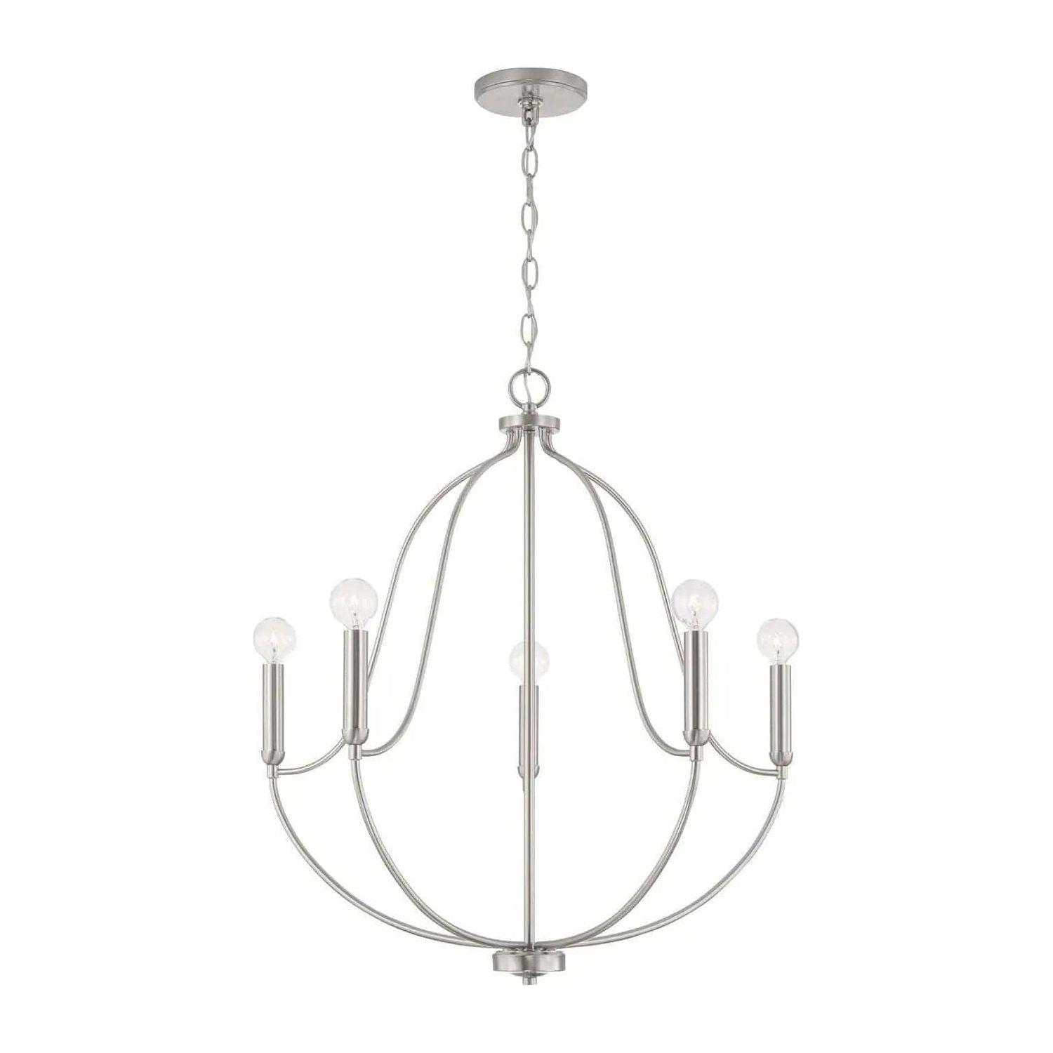 Capital Lighting Fixture Company - Madison Chandelier - 447051BN - Canada Light Shop