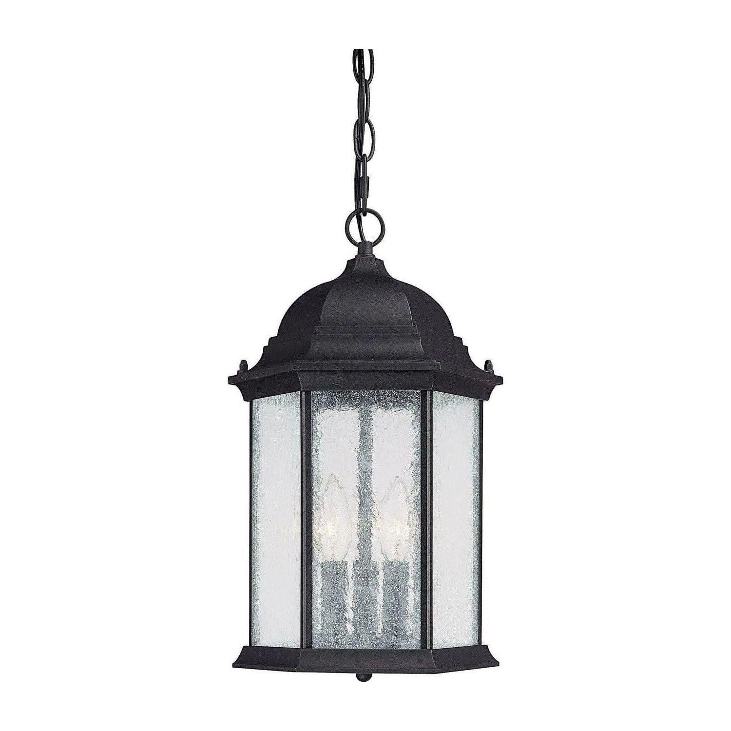 Capital Lighting Fixture Company - Main Outdoor Hanging Lantern - 9836BK - Canada Light Shop