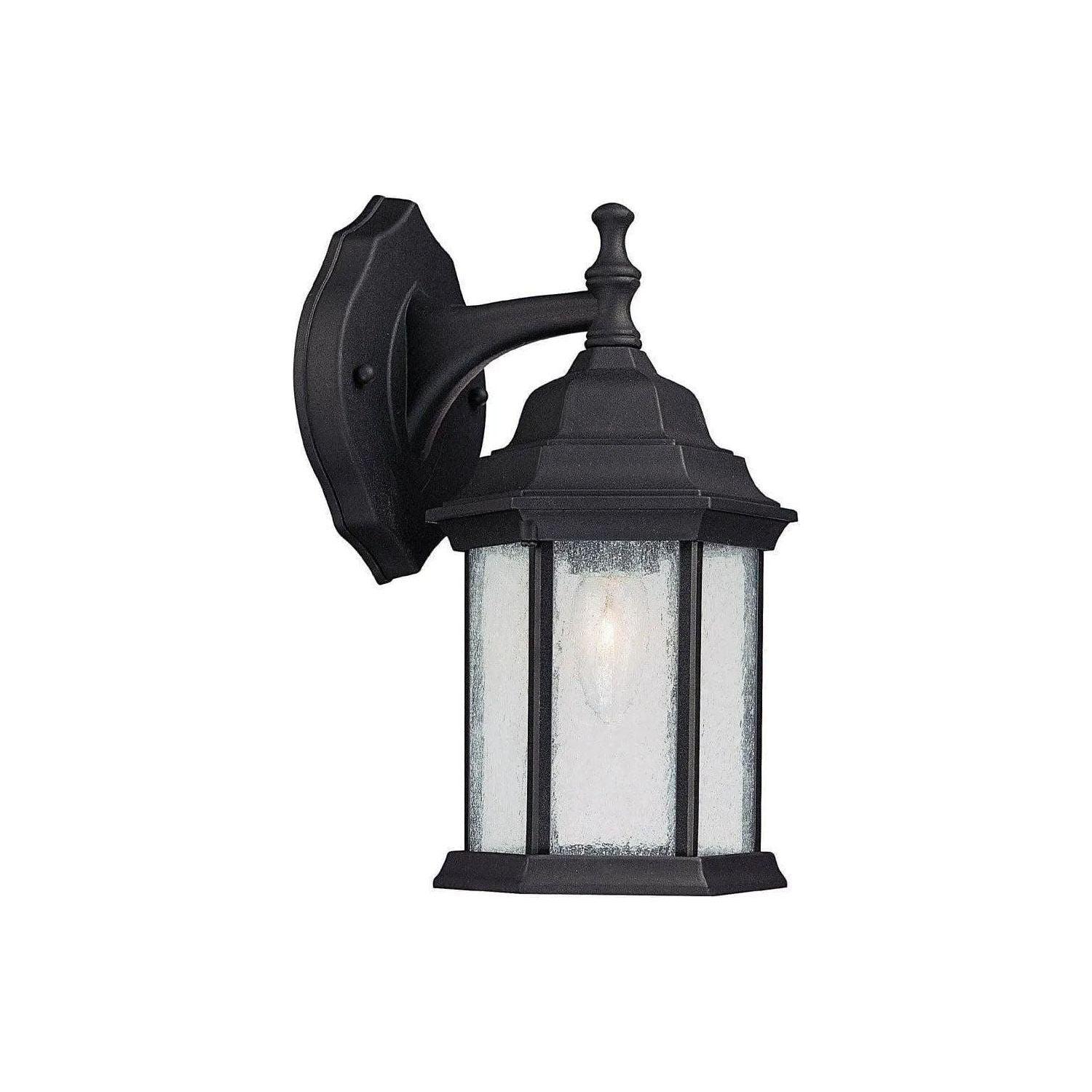 Capital Lighting Fixture Company - Main Outdoor Wall Lantern - 9832BK - Canada Light Shop
