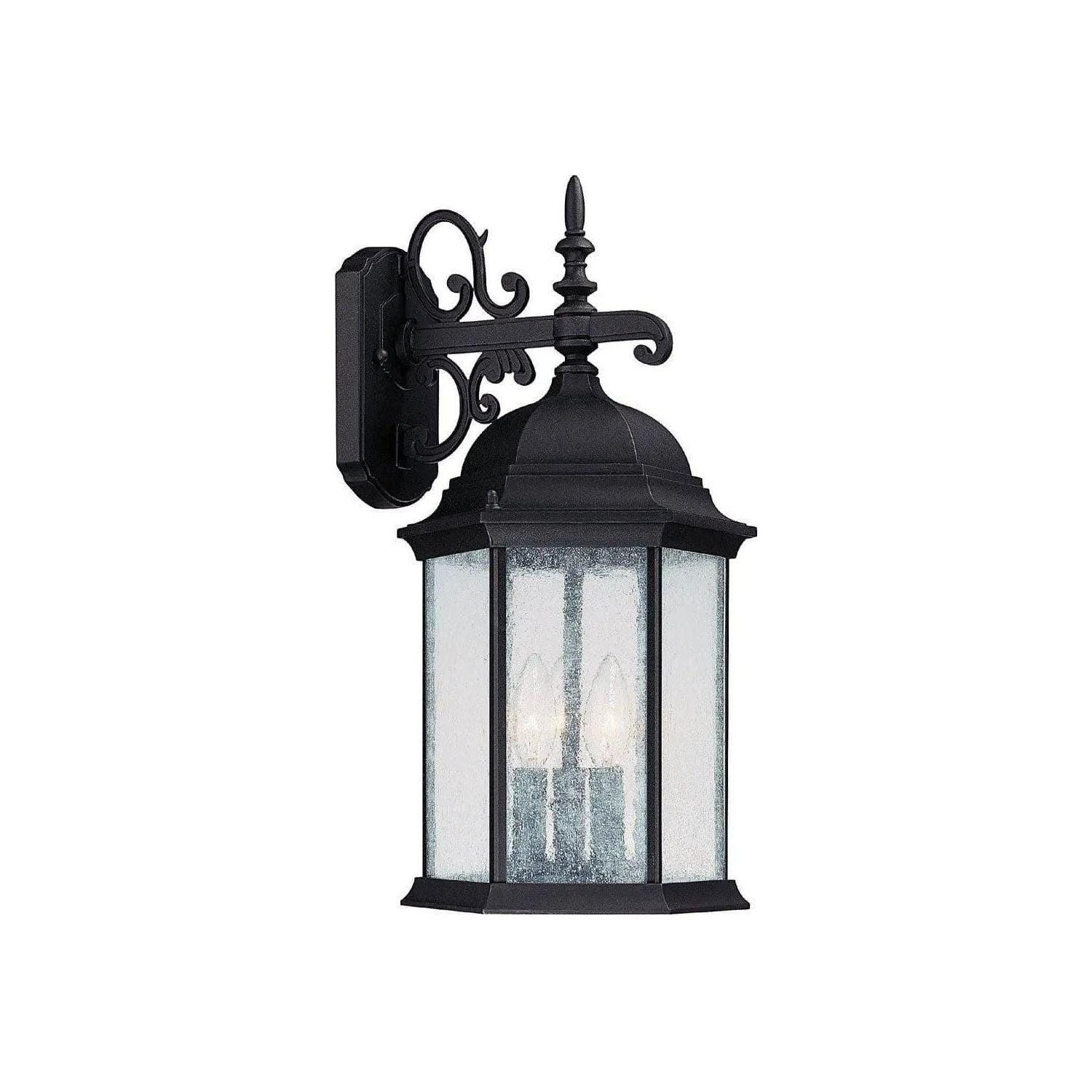 Capital Lighting Fixture Company - Main Outdoor Wall Lantern - 9834BK - Canada Light Shop