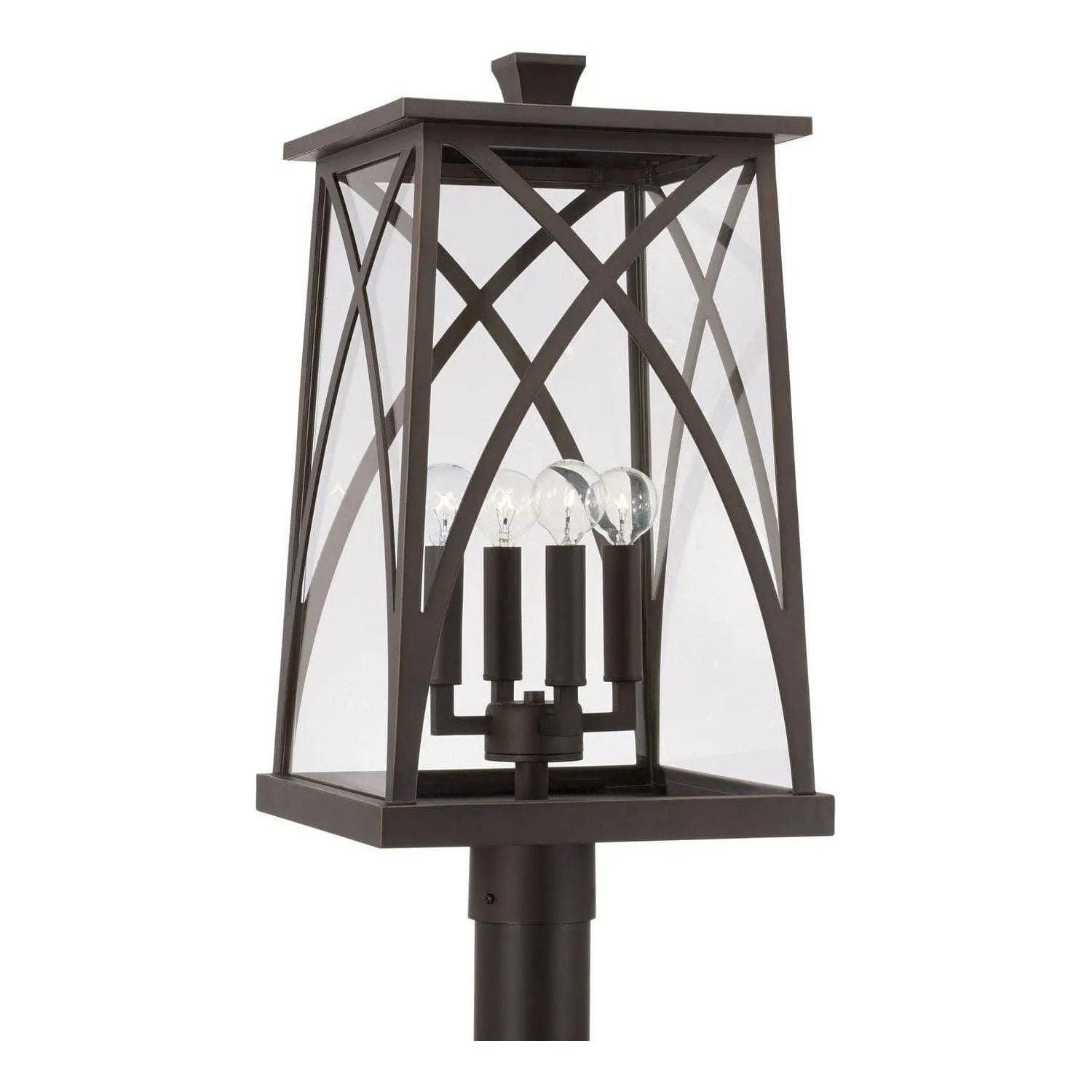 Capital Lighting Fixture Company - Marshall Outdoor Post Lantern - 946543OZ - Canada Light Shop