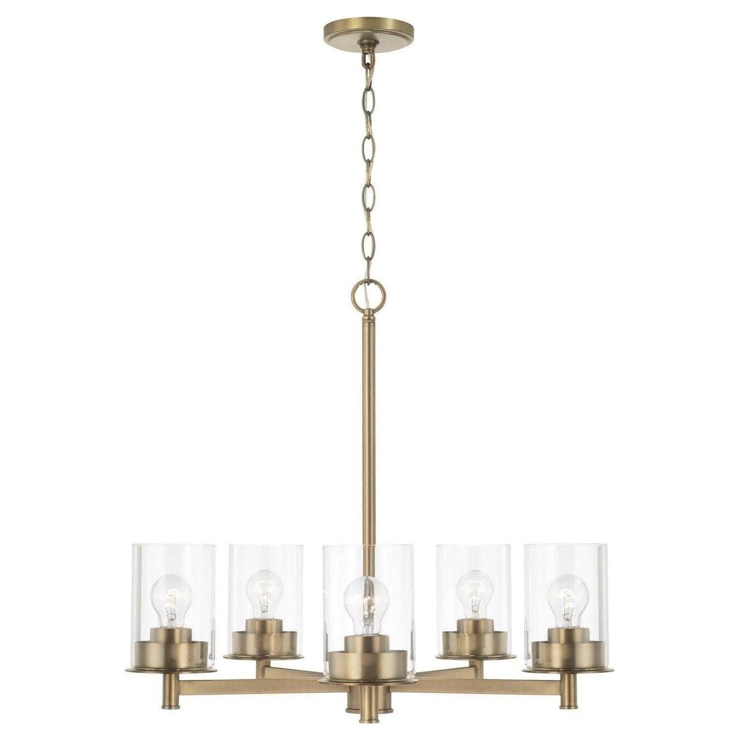 Capital Lighting Fixture Company - Mason Chandelier - 446851AD-532 - Canada Light Shop