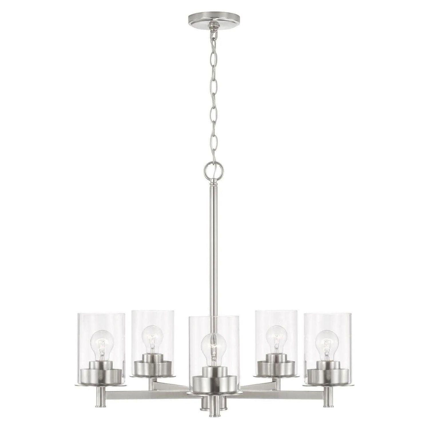 Capital Lighting Fixture Company - Mason Chandelier - 446851BN-532 - Canada Light Shop