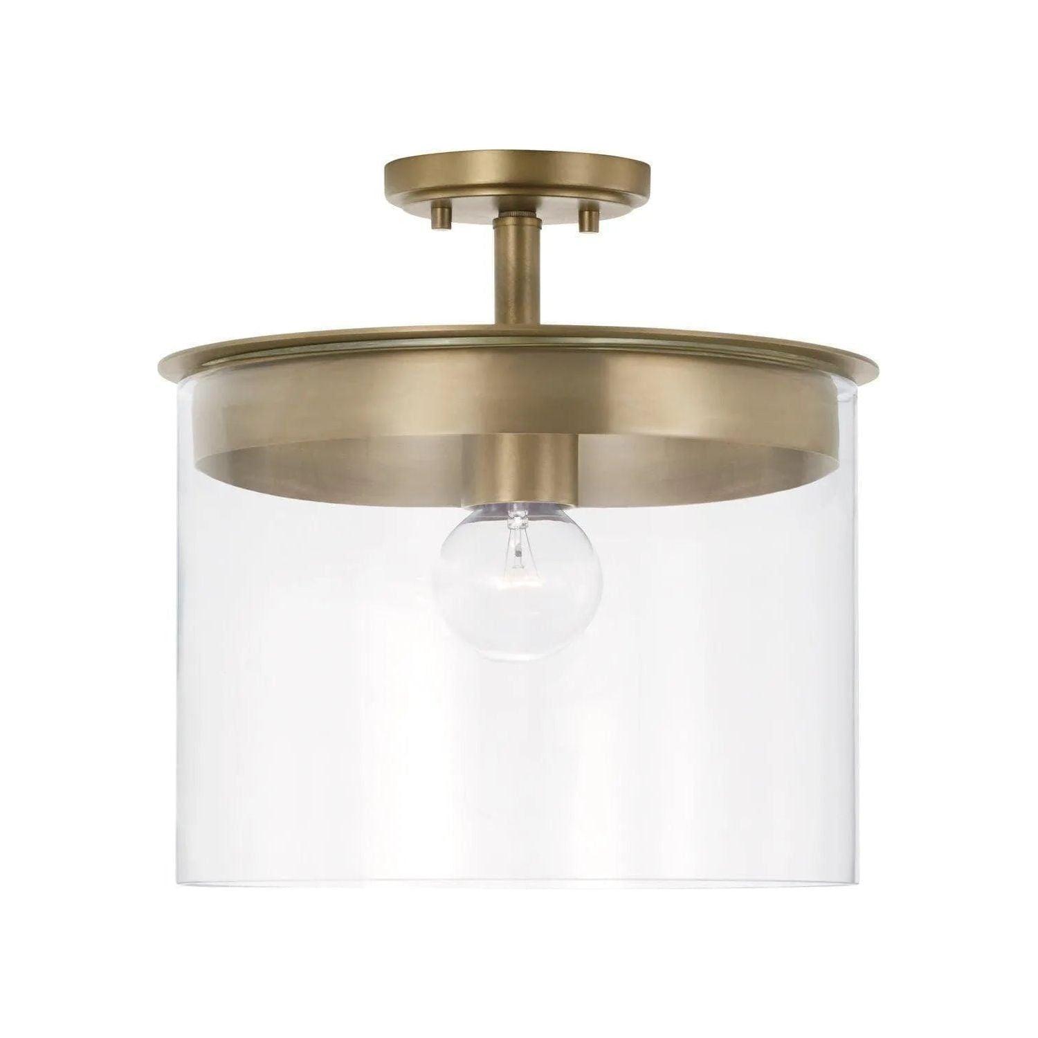 Capital Lighting Fixture Company - Mason Semi-Flush Mount - 246812AD - Canada Light Shop
