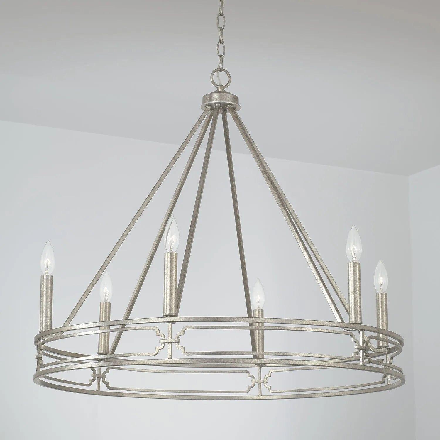 Capital Lighting Fixture Company - Merrick Chandelier - 443461AS - Canada Light Shop