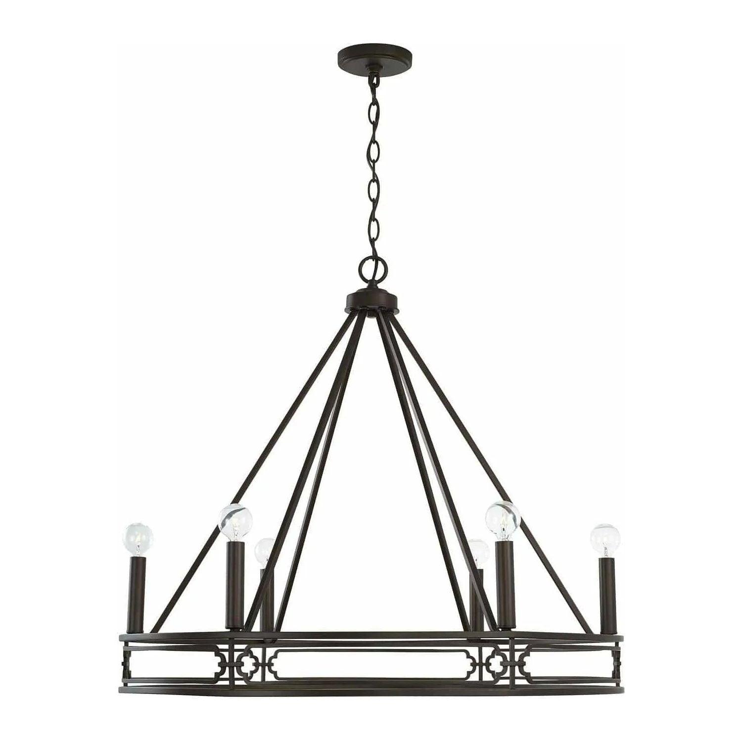 Capital Lighting Fixture Company - Merrick Chandelier - 443461OB - Canada Light Shop