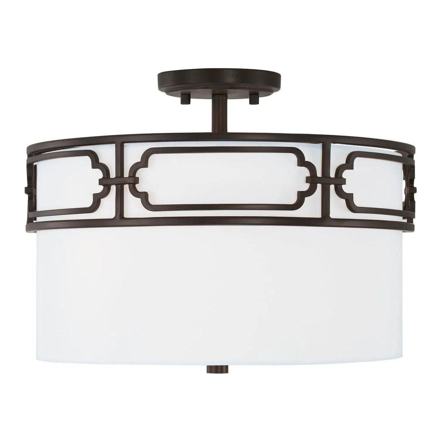 Capital Lighting Fixture Company - Merrick Semi-Flush Mount - 243431OB - Canada Light Shop
