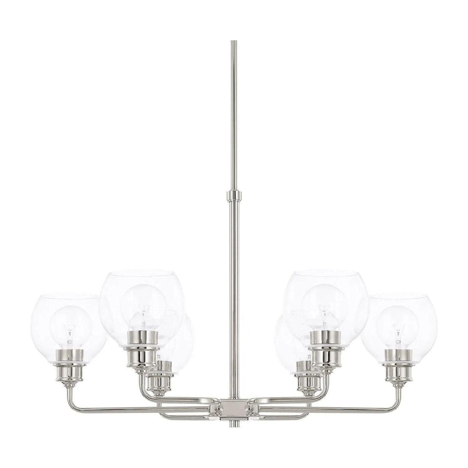Capital Lighting Fixture Company - Mid Chandelier - 421161PN-426 - Canada Light Shop