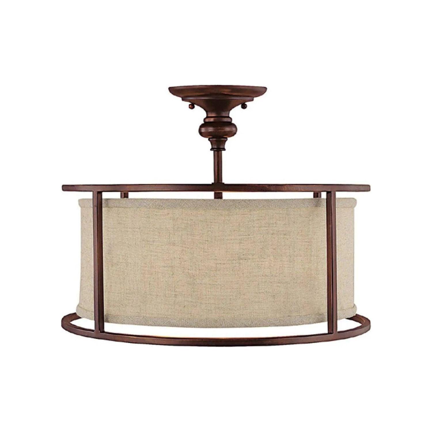 Capital Lighting Fixture Company - Midtown Semi-Flush Mount - 3914BB-458 - Canada Light Shop