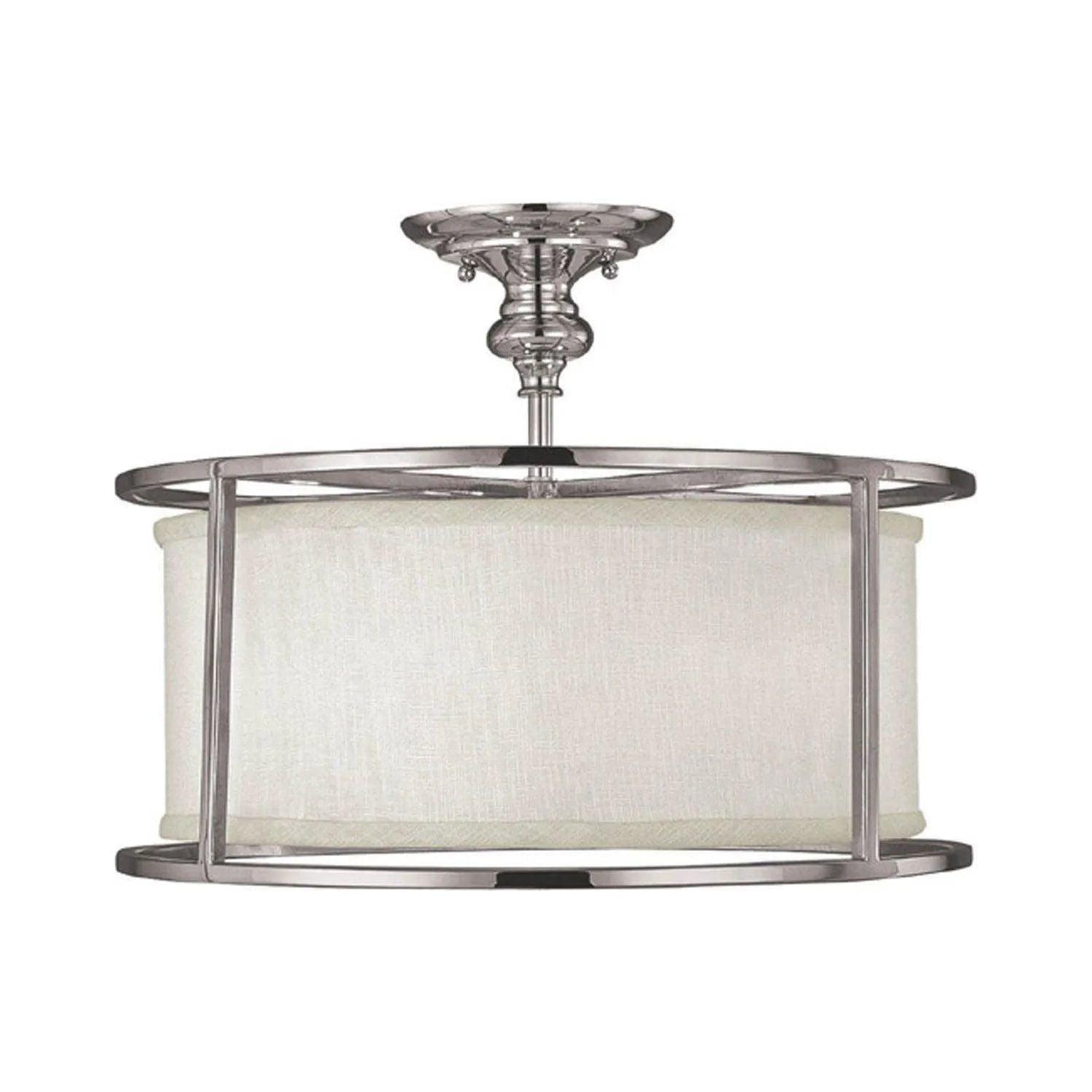 Capital Lighting Fixture Company - Midtown Semi-Flush Mount - 3914PN-459 - Canada Light Shop