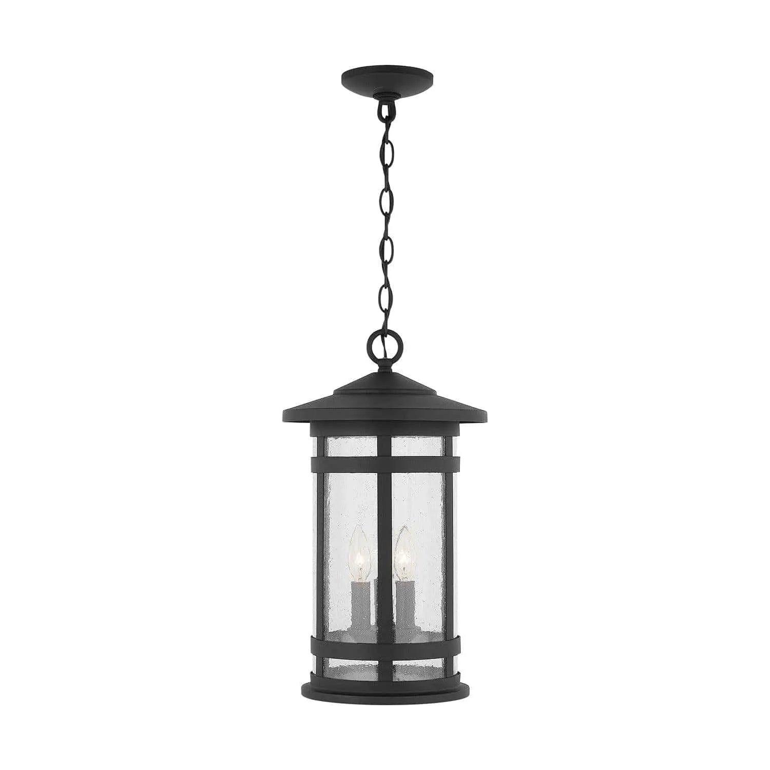 Capital Lighting Fixture Company - Mission Outdoor Hanging Lantern - 935532BK - Canada Light Shop