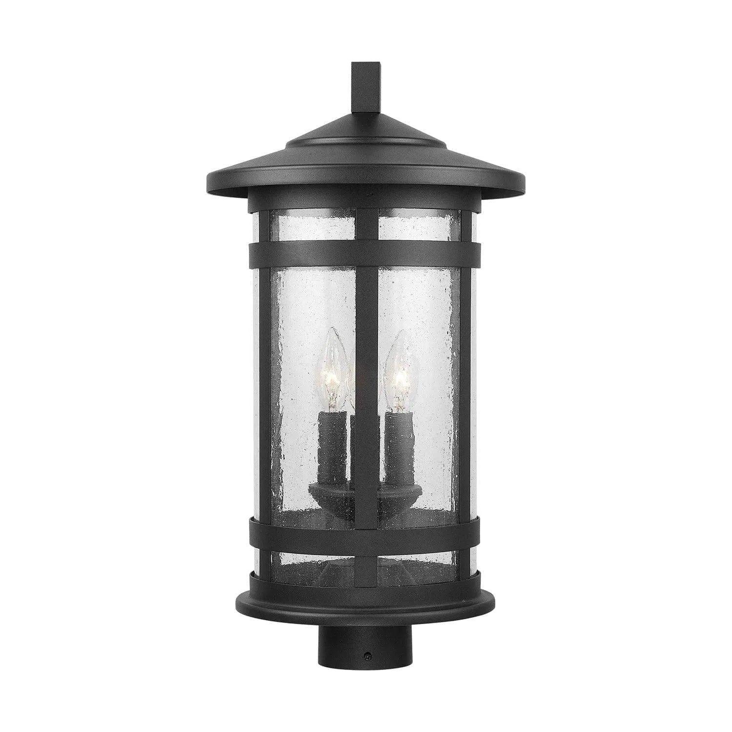 Capital Lighting Fixture Company - Mission Outdoor Post Lantern - 935533BK - Canada Light Shop