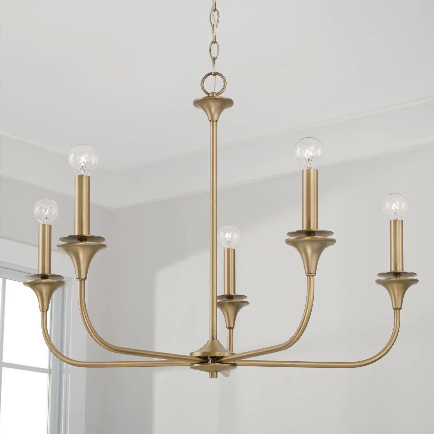 Capital Lighting Fixture Company - Presley Chandelier - 448951AD - Canada Light Shop
