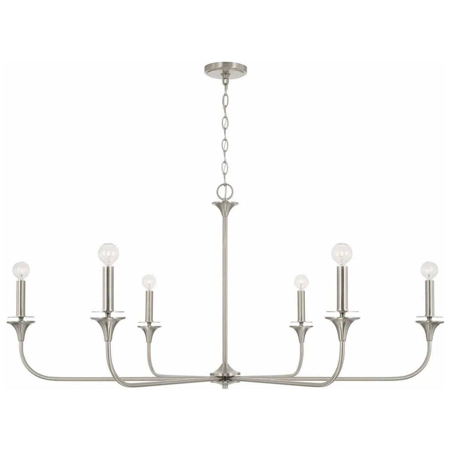 Capital Lighting Fixture Company - Presley Linear Chandelier - 448961BN - Canada Light Shop