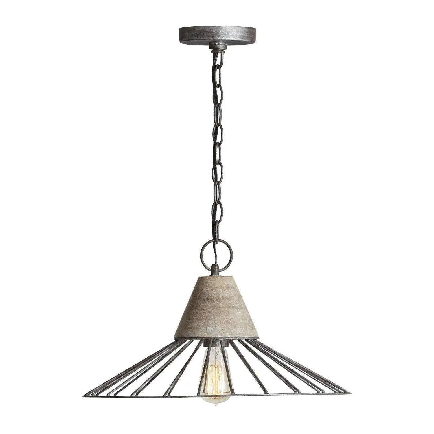 Capital Lighting Fixture Company - Russell Wide Cone Pendant - 335011UW - Canada Light Shop