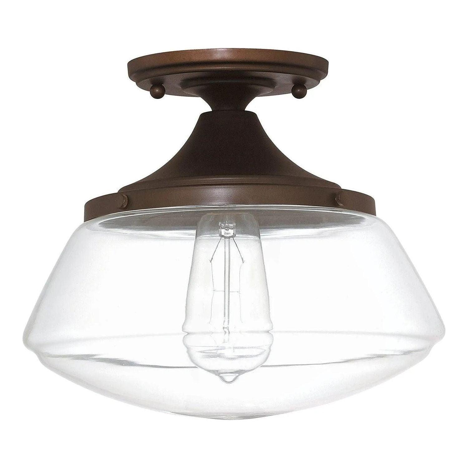 Capital Lighting Fixture Company - Schoolhouse Semi-Flush Mount - 3537BB-134 - Canada Light Shop