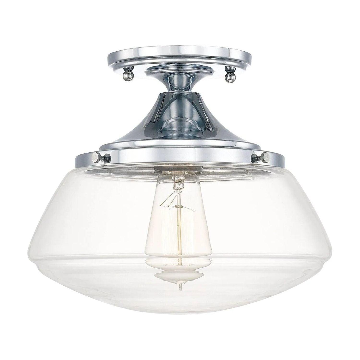 Capital Lighting Fixture Company - Schoolhouse Semi-Flush Mount - 3537CH-134 - Canada Light Shop
