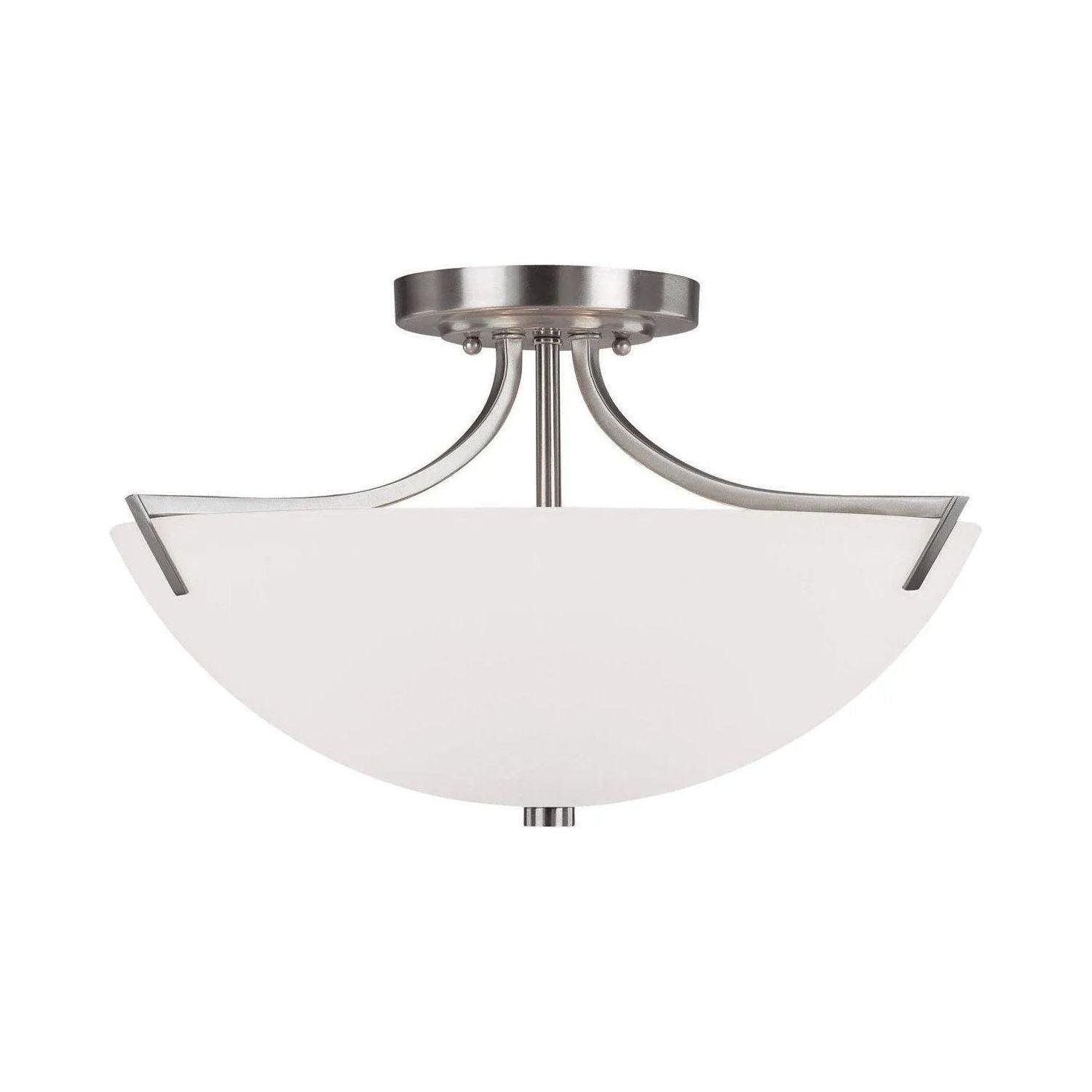 Capital Lighting Fixture Company - Stanton Semi-Flush Mount - 4037BN - Canada Light Shop