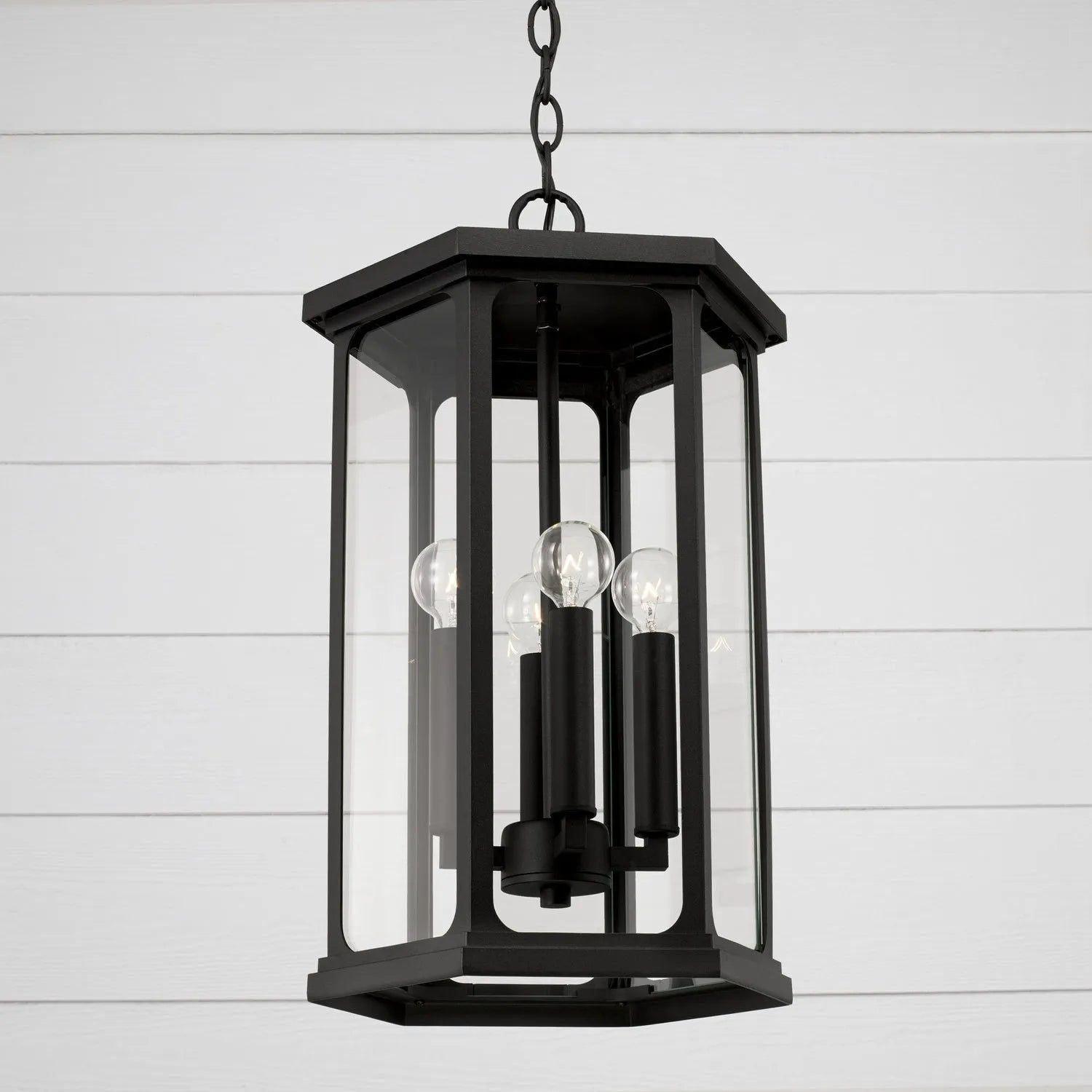 Capital Lighting Fixture Company - Walton Outdoor Hanging Lantern - 946642BK - Canada Light Shop