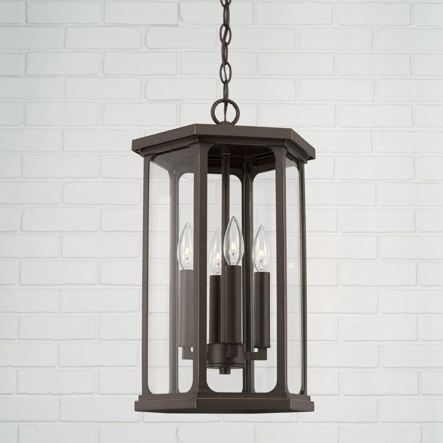 Capital Lighting Fixture Company - Walton Outdoor Hanging Lantern - 946642BK - Canada Light Shop
