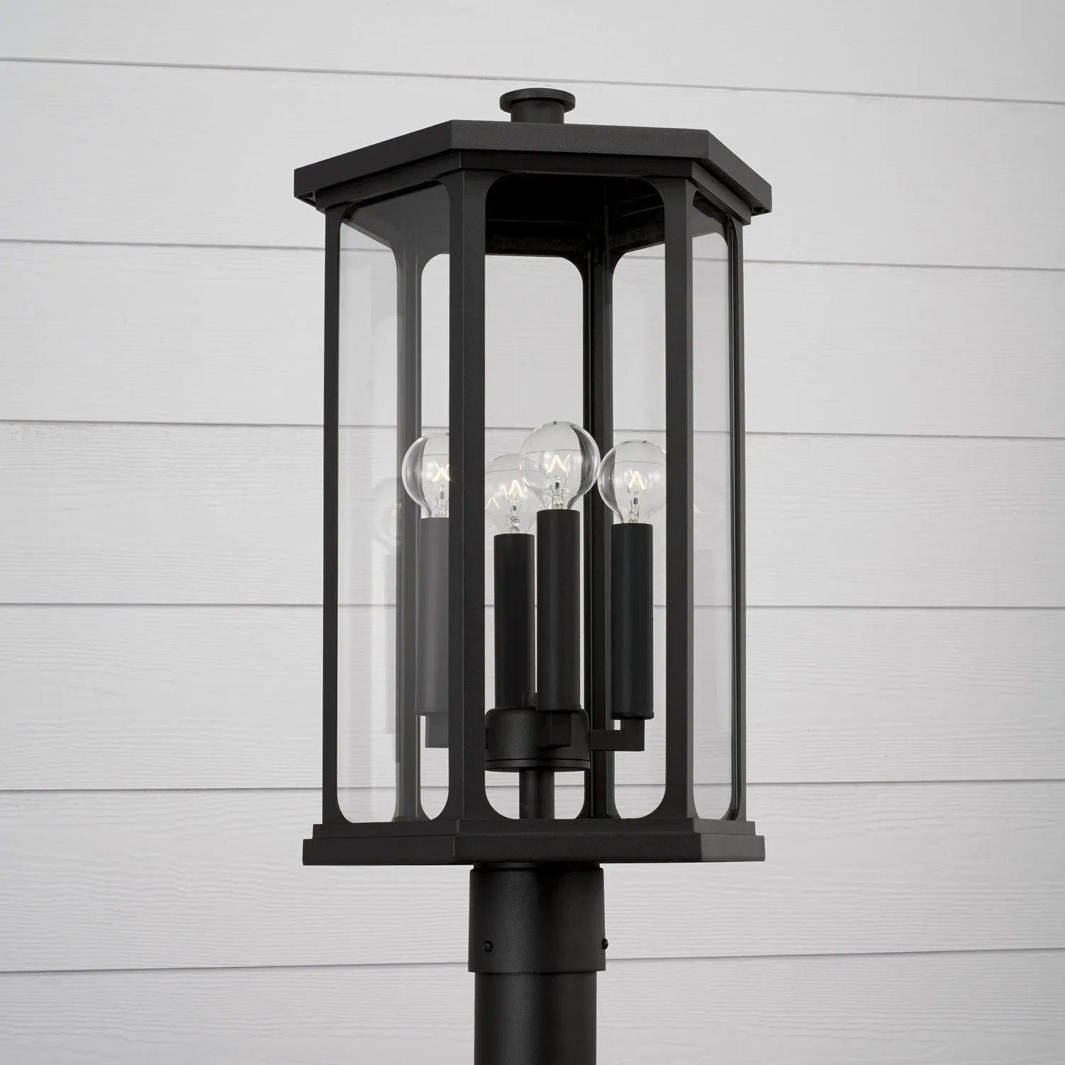 Capital Lighting Fixture Company - Walton Outdoor Post Lantern - 946643BK - Canada Light Shop