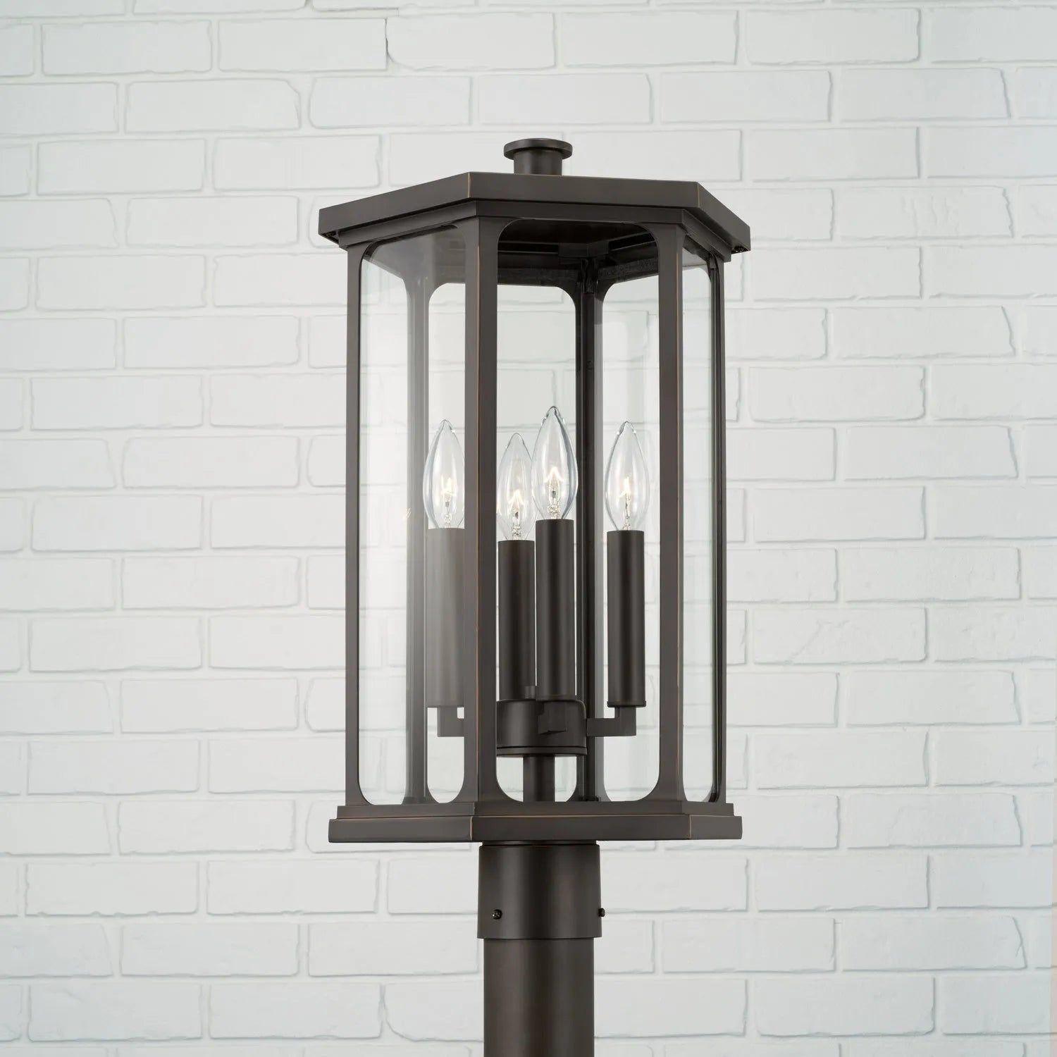 Capital Lighting Fixture Company - Walton Outdoor Post Lantern - 946643BK - Canada Light Shop