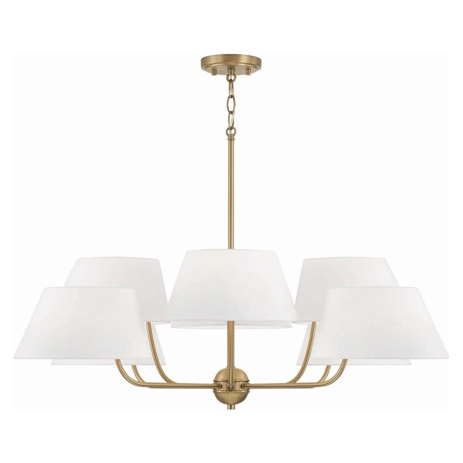 Capital Lighting Fixture Company - Welsley Chandelier - 450481AD - Canada Light Shop