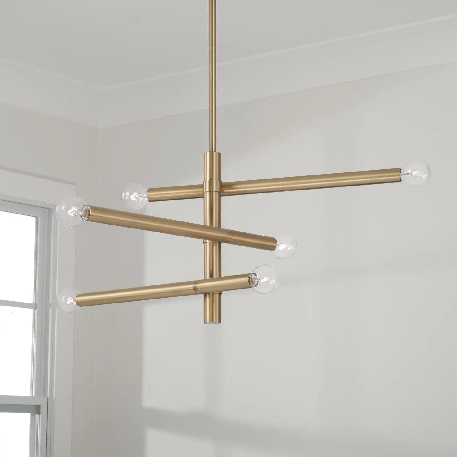 Capital Lighting Fixture Company - Zane Chandelier - 451261AD - Canada Light Shop
