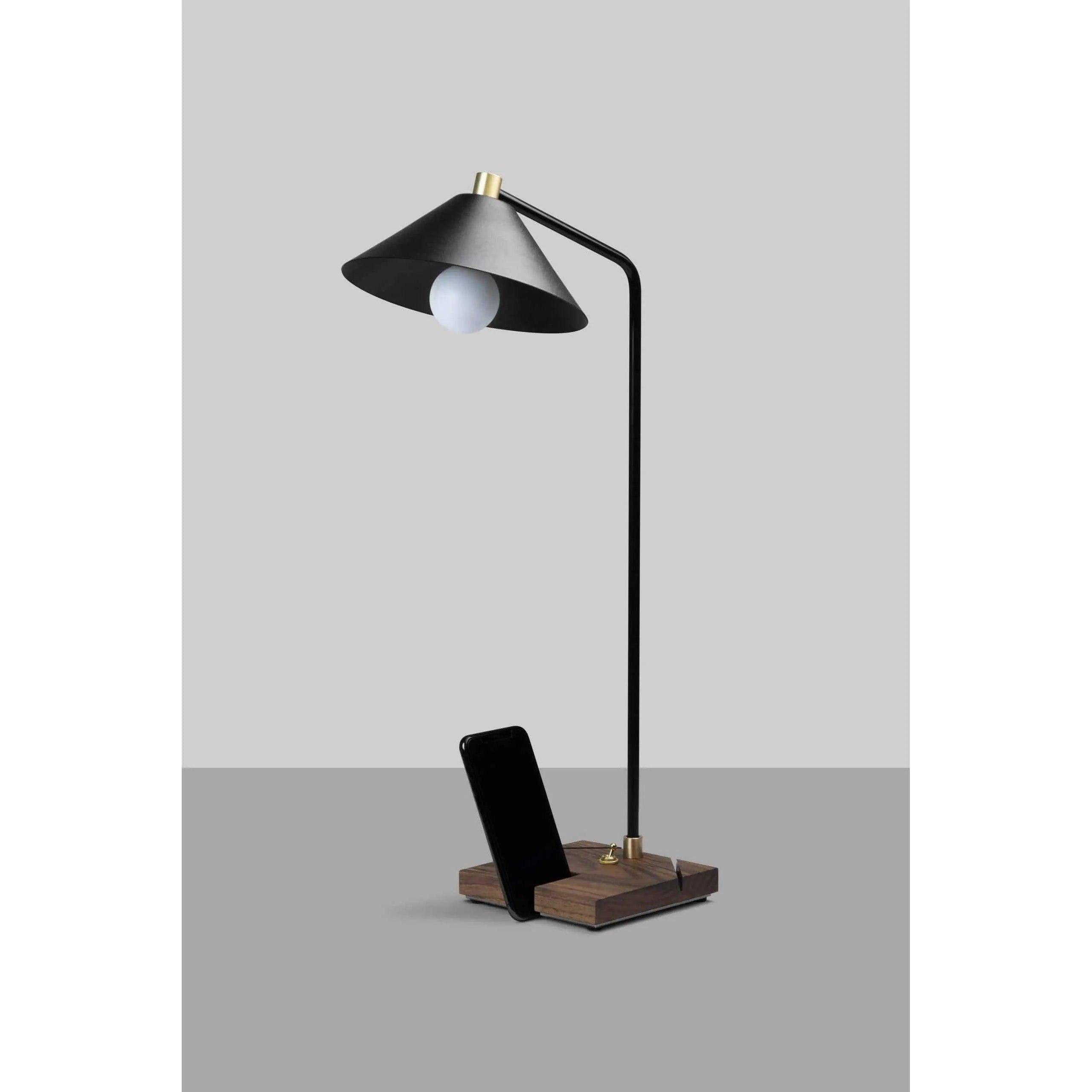 Cerno - Adesse LED Table Lamp - 02-170-BW - Canada Light Shop