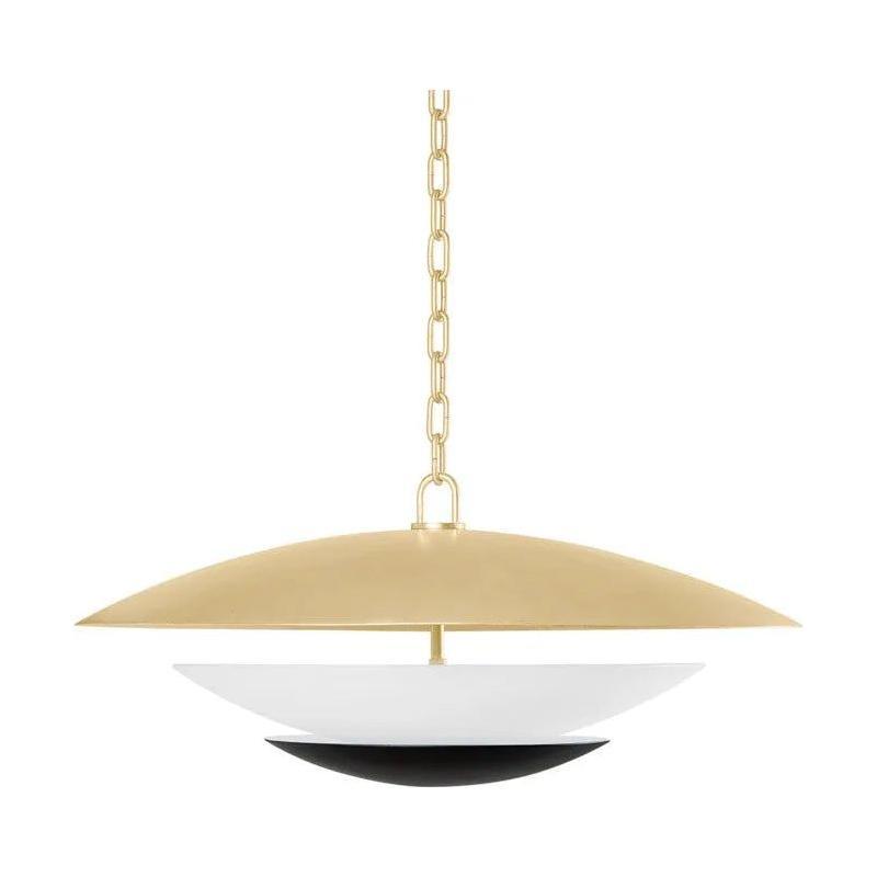 Corbett Lighting - Adara Pendant - 413-26-VGL/SBK - Canada Light Shop