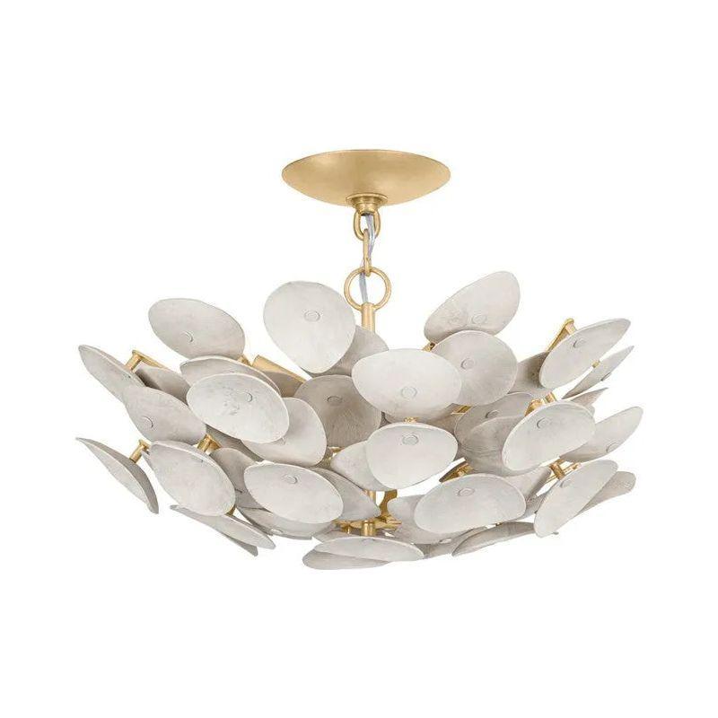 Corbett Lighting - Aimi Semi Flush Mount - 356-21-VGL - Canada Light Shop