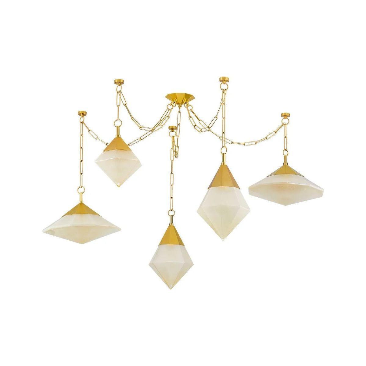 Corbett Lighting - Angelique Chandelier - 383-59-VPB - Canada Light Shop