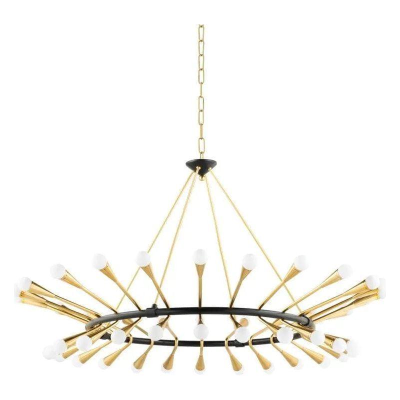 Corbett Lighting - Aries Chandelier - 401-48-VPB/BBR - Canada Light Shop