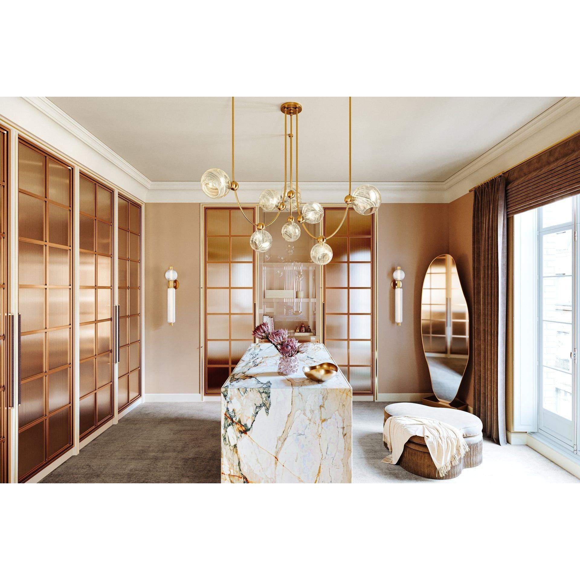 Corbett Lighting - Astraia Chandelier - 450-67-VB - Canada Light Shop