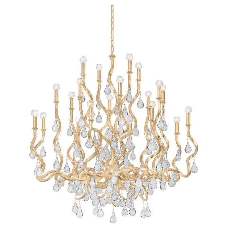 Corbett Lighting - Aveline Chandelier - 414-48-GL - Canada Light Shop