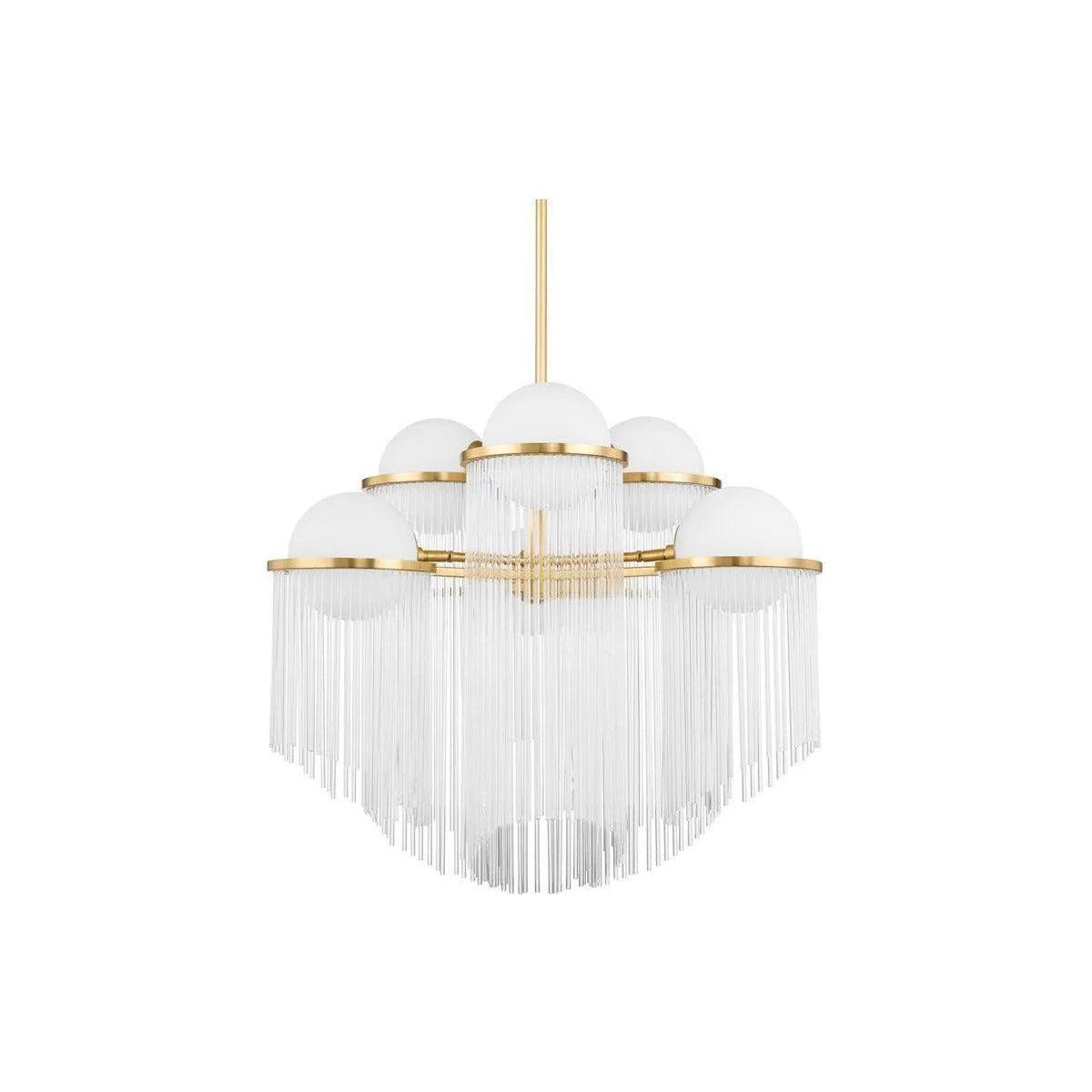 Corbett Lighting - Celestial Chandelier - 398-32-AGB - Canada Light Shop