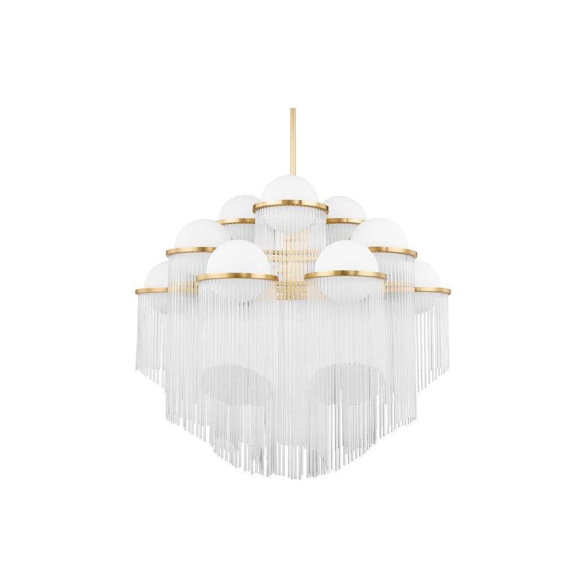 Corbett Lighting - Celestial Chandelier - 398-38-AGB - Canada Light Shop