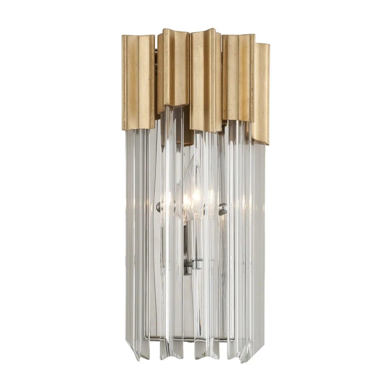 Corbett Lighting - Charisma Wall Sconce - 220-11-GL/SS - Canada Light Shop