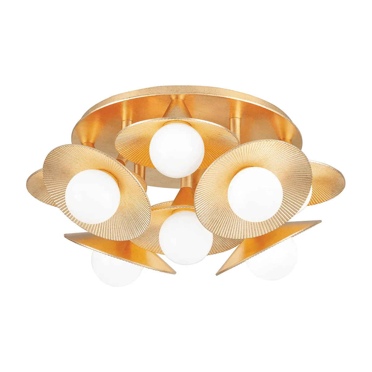 Corbett Lighting - Emerald Semi Flush Mount - 333-09-VGL - Canada Light Shop