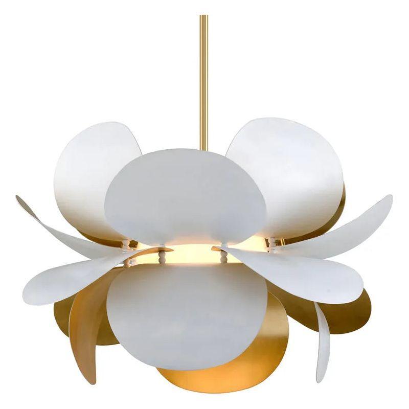 Corbett Lighting - Ginger Chandelier - 314-43-GL/SWH - Canada Light Shop